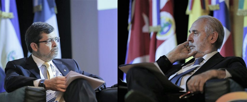 Carlos Chinchilla y Jorge Abbott
