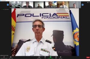 Ponente Comisario Principal Manuel Yanguas, Jefe de la Unidad Central de Seguridad Privada. Comisaría General de Seguridad Ciudadana. Policía Nacional España